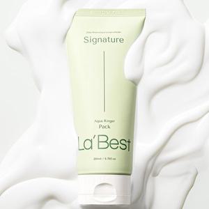 [기타]라베스트 아쿠아 링거팩 200ml 미용실 손상모발 클리닉 실크 단백질  트리트먼트 헤어팩