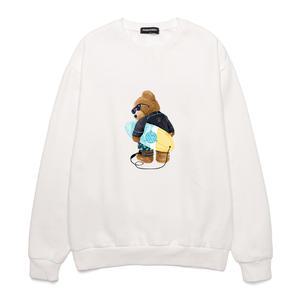 SURF BOARD BEAR NO.2 오버핏 맨투맨 (VLS0009)