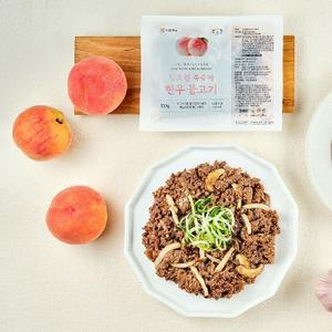 이천 장호원 복숭아 한우불고기 8팩(팩당 150g)