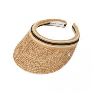 [헬렌카민스키](김해점) 마리나 여성 바이저 HAT50318 NOUGAT BLACK STRIPE