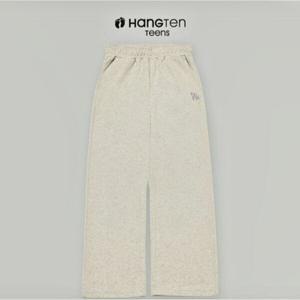 [행텐주니어]면혼방 와이드핏 트레이닝팬츠 아이보리