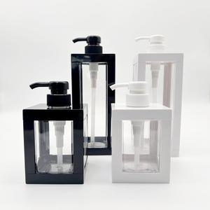 사각 모던스타일 리필 디스펜서 용기 500ml 1000ml 공병 샴푸통 로션통 바디워시