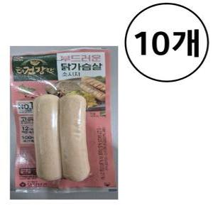 CJ 더건강한 닭가슴살 소시지 120g X 10개