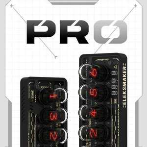 Eleksmaker RGB 닉시튜브 시계 진공관시계 닉시관 탁상 일렉스메이커