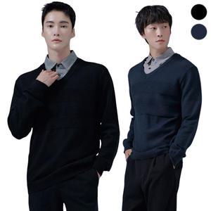 (체이스컬트) SHIRT 레이어드 SWETER/2Color