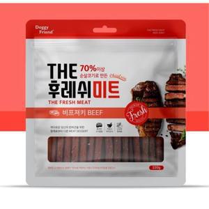 말랑말랑 부드러운 저키 대용량 소고기 간식 불독 기호식품 슈나우저 푸들 댕댕이져키