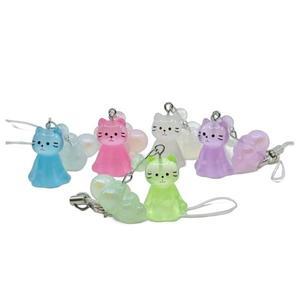 [기타]테루테루보즈 날씨요정 고양이 키링 휴대폰 장식 고리 (WFGRRRU)