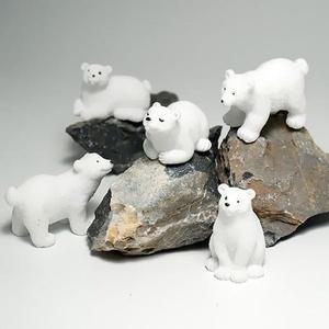 [기타]미니백 피규어 5개 곰 물고기 열쇠고리 (WFGVHML)
