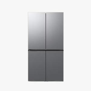 삼성전자 비스포크 4도어 902L 메탈 리파인드 이녹스 (RF90DG9111S9)_엠에스