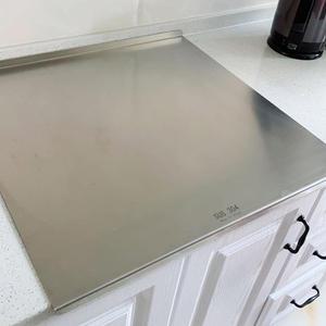 Roollabana 스테인레스 싱크대 상판 도마 2 6 매트두께2mm 양면 길이 대형도마 스텐싱크대 반죽도마