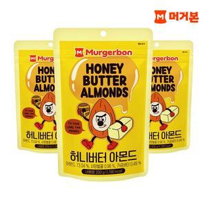 [하프클럽/머거본]허니버터아몬드 200G (NEW밍글링) x 3EA