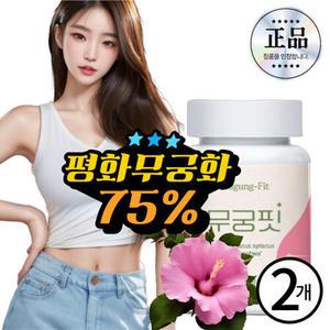 무궁핏 식약청인증 무궁화핏 평화 무궁화 45정x2개