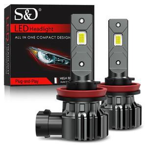 차량용 LED 헤드라이트 전구 선풍기 9005 HB3 880 자동차 안개등 20000LM 6500K