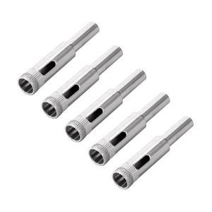 타일 5Pcs 10mm 다이아몬드 드릴 비트 타일 대리석 유리 도자기 구멍 추출기 리무버