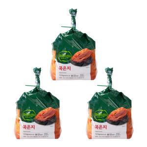 비비고 묵은지 1.5kg 3개