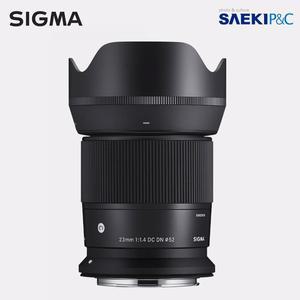 [시그마](봉인씰) SIGMA C 23mm F1.4 DC DN 캐논 RF (미러리스 크롭)