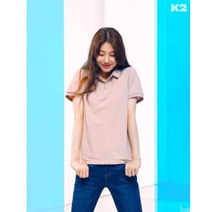 [롯데백화점]케이투 여성용 냉감 코드텐(CODE10)아이스 수지 폴로티 W KWM23254