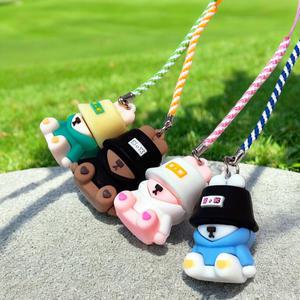 모자곰 골프 티걸이 골프소품 티 분실방지 실리콘 캐릭터 티고리