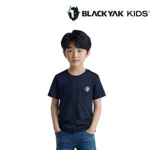 [정품] 블랙야크 키즈 반팔티 주니어 아동 반팔 티셔츠 S하우티셔츠