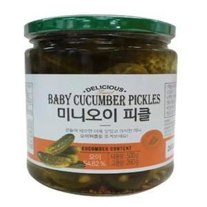 센컴퍼니 미니 오이피클 500g x 2개