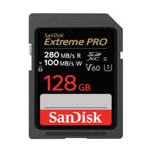 샌디스크 익스트림 프로 SD카드 UHS-II 128GB V6 280MB/s 메모리카드 EL