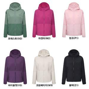 K2 바람막이 윈드브레이커 경량 야상 점퍼 KWM25142 신상품 광고 상품 여성 여름용 웨더리스WEATHERLESS 바