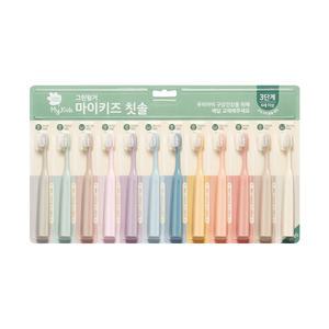 [그린핑거]그린핑거 마이키즈 칫솔 3단계 12개입 블리스터