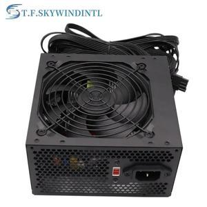 파워 서플라이 800W ATX 전원 공급 장치 데스크탑 컴퓨터 PSU 금 채굴 Chia 정격 경쟁 게임 게이머 80PLUS