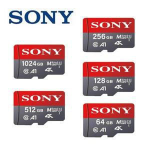 기존 Sony 128GB MicroSDXC 카드 UHS-I U3 A2 150 메가바이트/초 4K 카메라/드론/PS5용 고속 TF 메모리