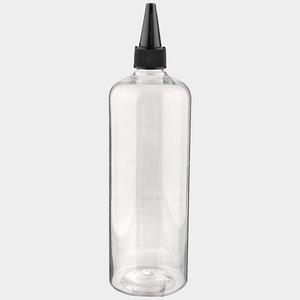 [XBK8H3L1_48]블랙 뾰족캡 투명 용기 500ml 20개 플라스틱