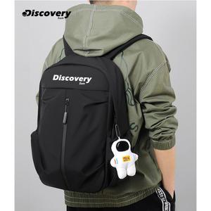 DISCOVERY SUN 여성용 방수 나일론 배낭 여행 가방, 십대 소녀용 책가방, 단색 책가방,