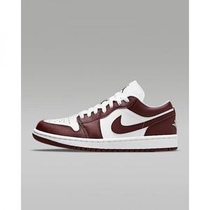 매장정품 나이키 NIKE 에어 조던 1 로우 여성 신발 - 화이트화이트브론즈 이클립스 DC0774-116 1748668