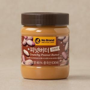 노브랜드 피넛버터 크런치 340g