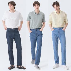 썸머 뱅뱅 남성 라이크라 데님