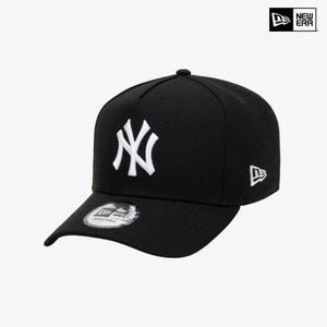 뉴에라 MLB 화이트 온 블랙 뉴욕양키스 K프레임 볼캡 블랙 (13583793)