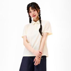 [체이스컬트] [3color] 여자 카라 반팔 티셔츠