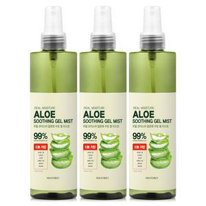알로에 미스트 99% 리얼모이스처 알로에베라 250ml 3개 수분 보습 진정