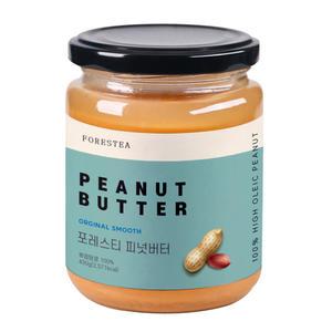 국내제조 무첨가 100% 땅콩버터 430g 1병 대용량 무가당 무설탕 피넛버터