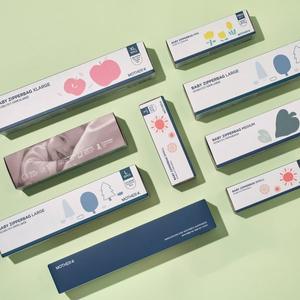 [마더케이][지퍼백mini 추가증정] 아기 지퍼백 어린이집패키지(M2팩+L1팩+XL1팩)