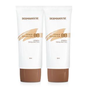 [2개] 내추럴 썬비비 크림(SPF28 PA++) 50ml/잡티커버/피부보정/자연스러운