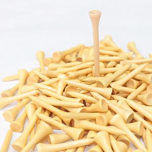 원목골프티(50P) 실속형 숏티롱티 나무티 골프용품