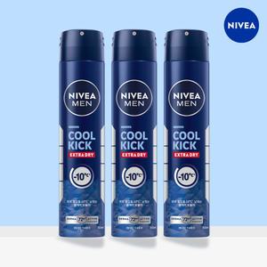 니베아 데오드란트 스프레이 맨 쿨킥 200ml X 3