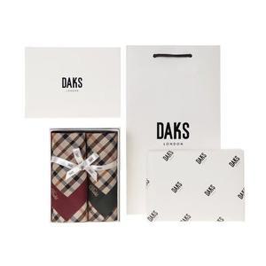 갤러리아 [닥스] 기본체크 손수건 2매 세트 (D) 5종 택1