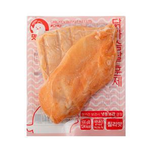 푸드원 맛닭 냉장 훈제 닭가슴살 칠리맛 200g 25팩 5kg