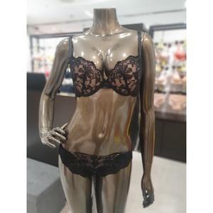 갤러리아 투톤블랙 풀커버리지 볼륨브라,팬티세트(A~D컵)WBWB3I21T,WBWPT3I21T