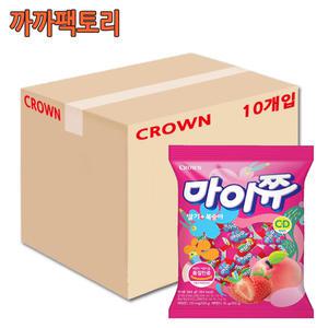 마이쮸 딸기+복숭아(70입)284gx10봉