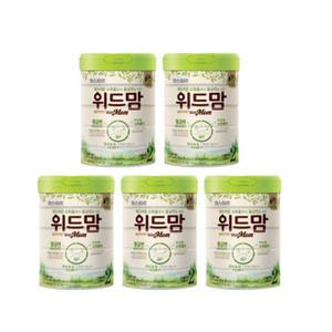 파스퇴르 리뉴얼 바른목장 원유 무항생제 위드맘 2단계 750g 5캔