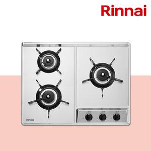 린나이 3구 가스쿡탑 빌트인 가스레인지 RBR-NS301DIJ 타공 560x430