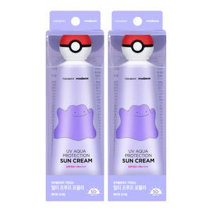 온더바디 벨먼 포켓몬 UV 선크림, 메타몽, 50ml, 2개