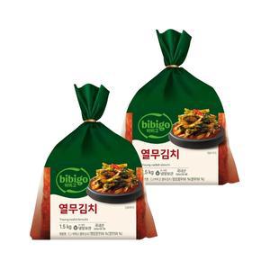 비비고 열무김치 1.5kg x2개